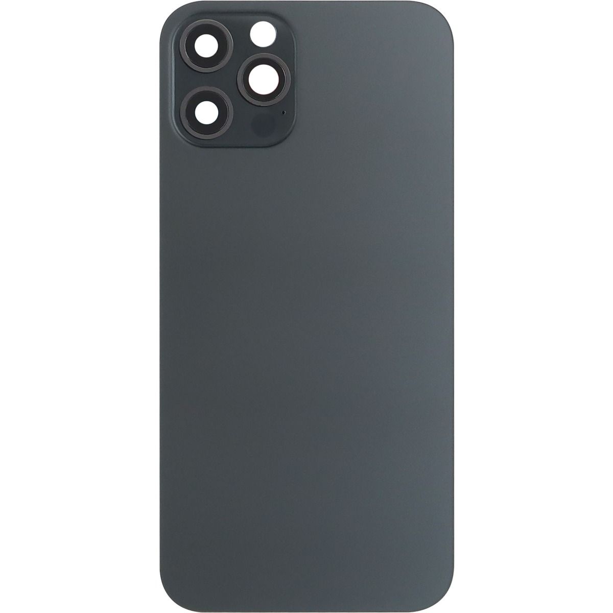 iPhone 12 Pro Back Glass Door w/ Camera Lens Graphite ( No Logo)