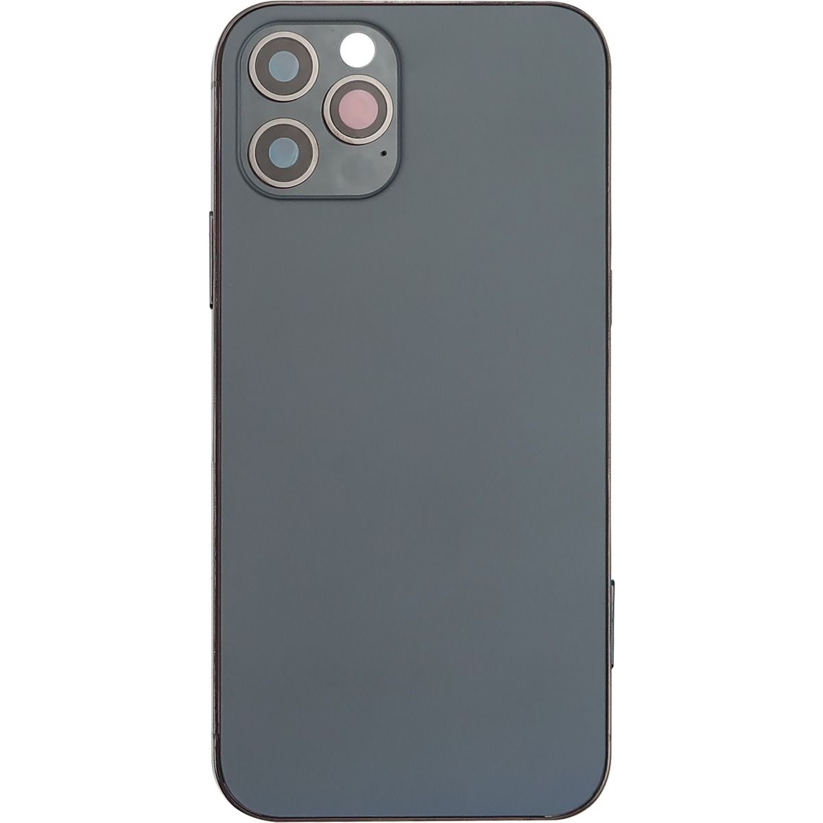 iPhone 12 Pro Back Housing w/ Small Parts Black (OEM PULL)