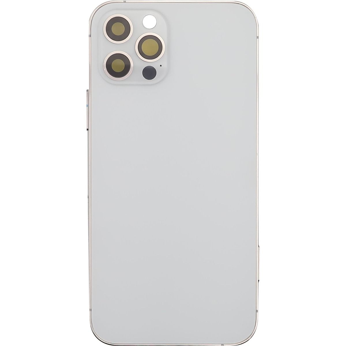 iPhone 12 Pro Back Housing w/ Small Parts White (OEM PULL)