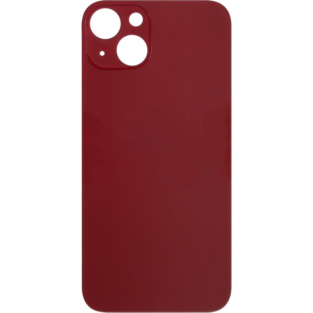 iPhone 13 Back Glass Door without Camera Lens Red NO LOGO