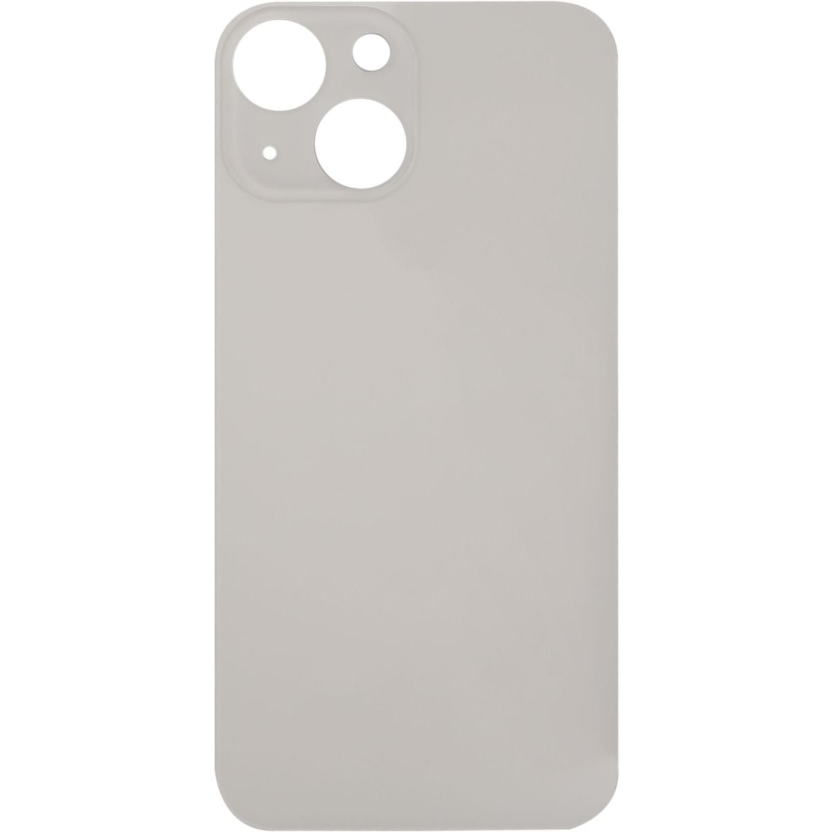 iPhone 13 Mini Back Glass Door without Camera Lens Starlight ( OEM PULL)