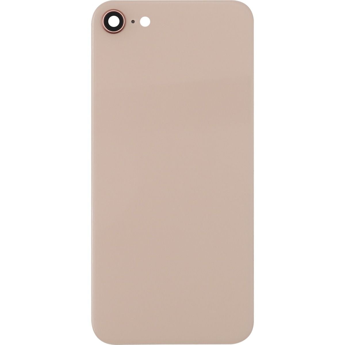 iPhone 8 Back Glass w/ Camera Lens Gold (No logo)  NO LOGO