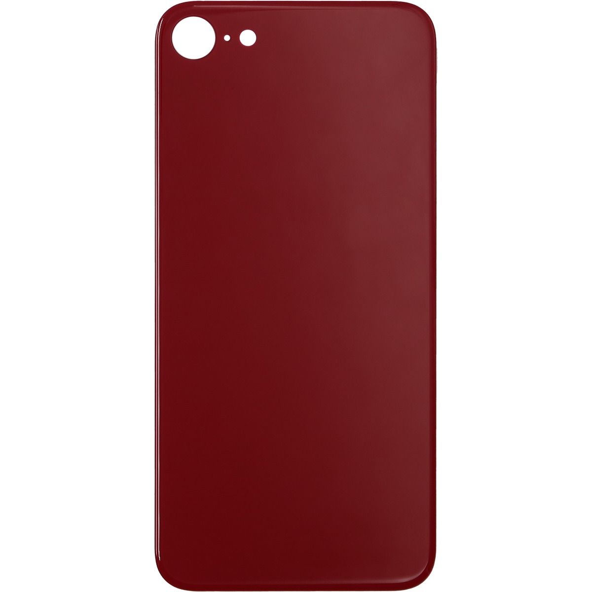 iPhone 8 Back Glass without Camera Lens Red (OEM PULL)
