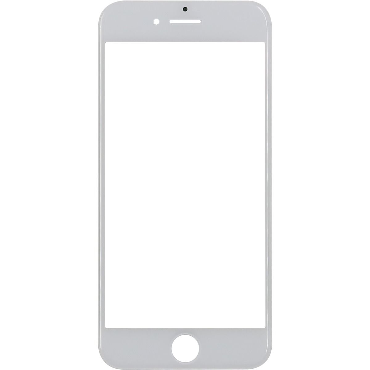 iPhone 8 Glass with Frame and OCA Pre-Installed White