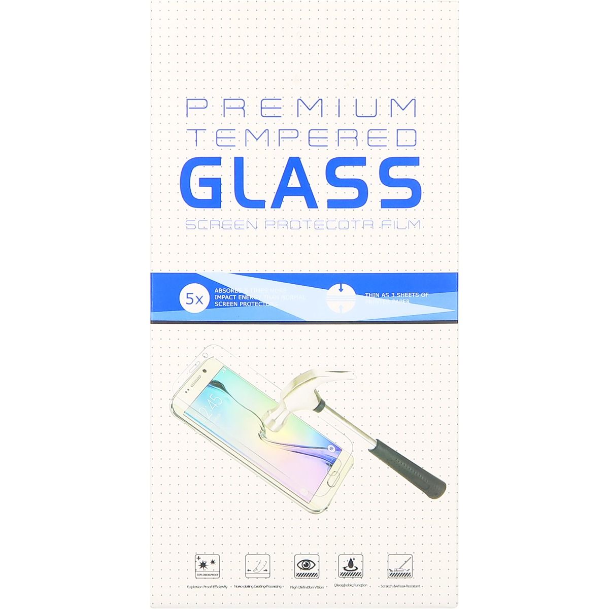iPhone 15 Pro Tempered Glass Pack of 10 Bulk SUPER GLASS