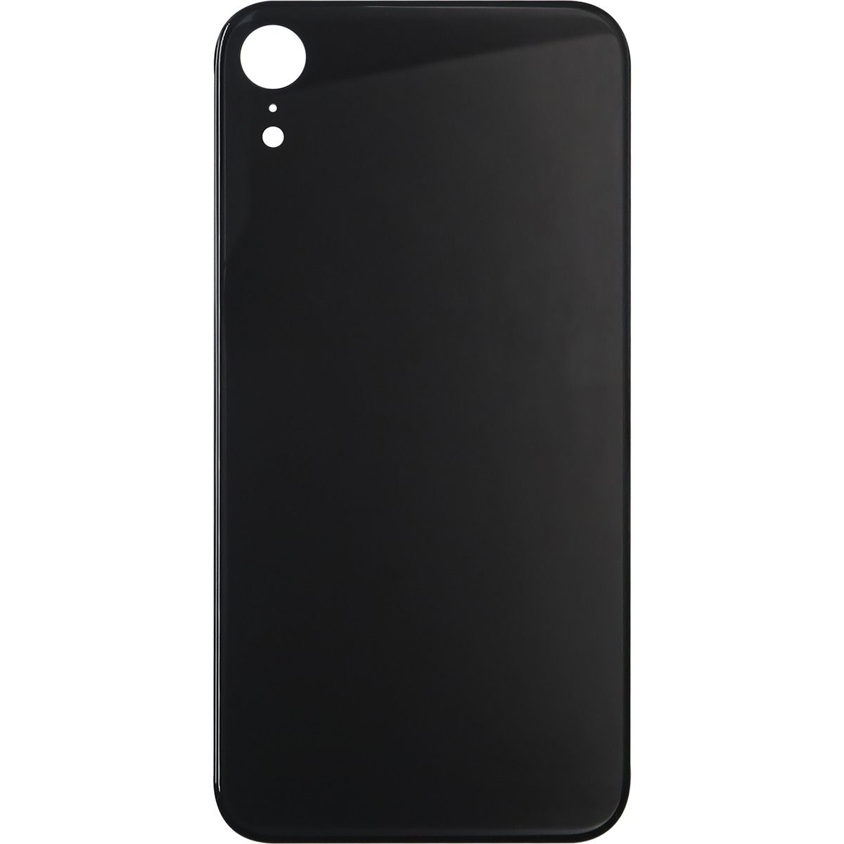 iPhone XR Back Glass without Camera Lens Black (OEM PULL)