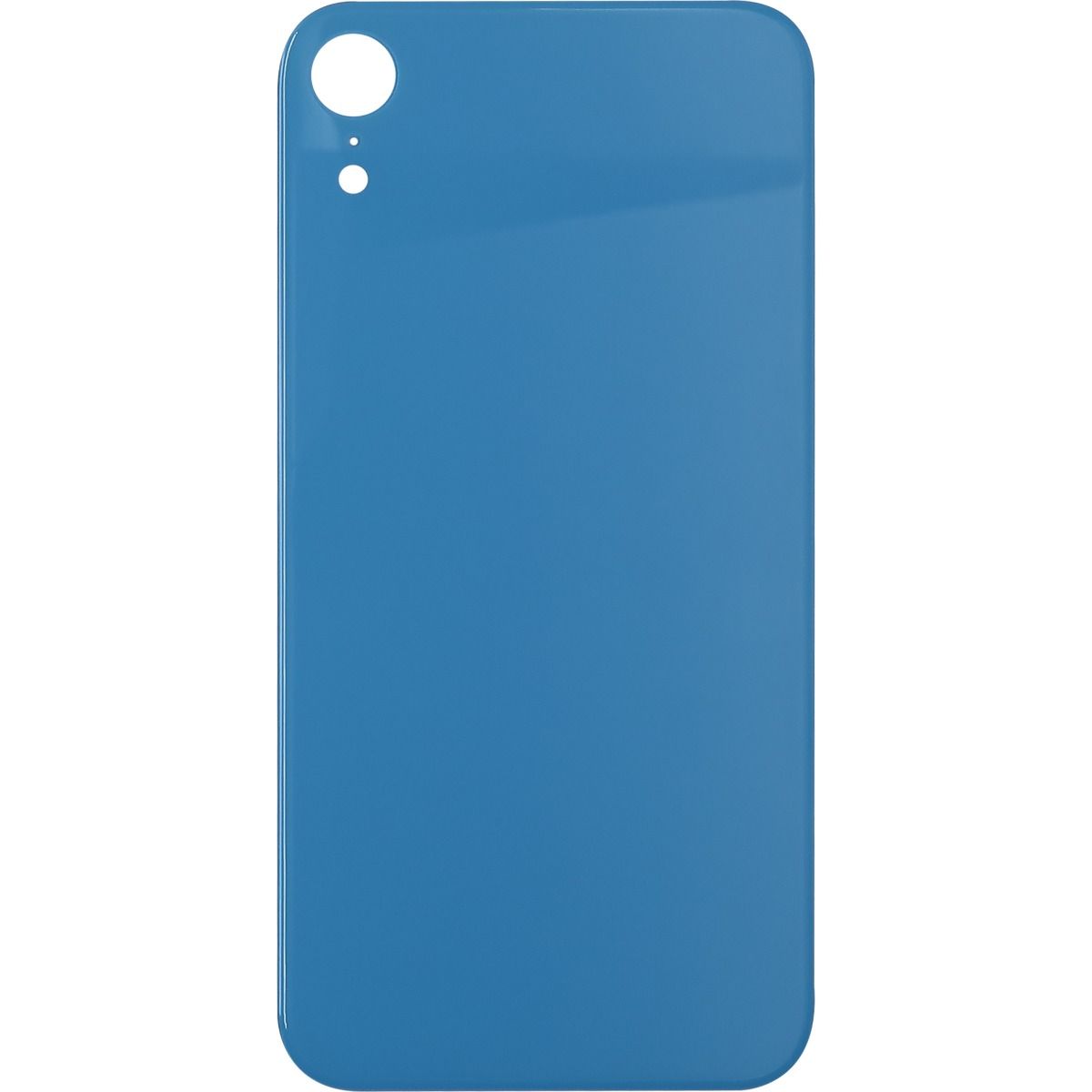 iPhone XR Back Glass without Camera Lens Blue NO LOGO