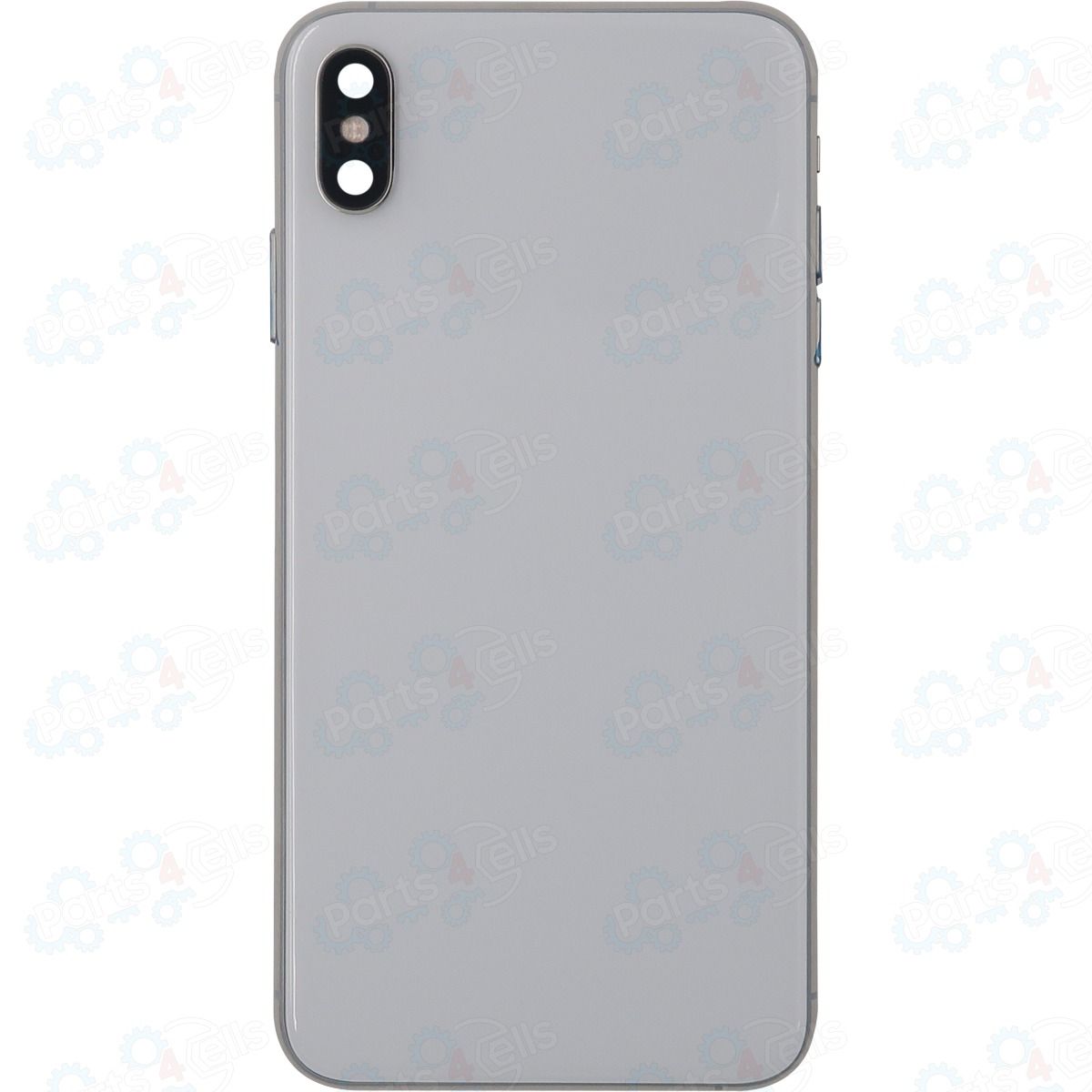 iPhone XS Max Back Housing w/ Small Parts White NO LOGO