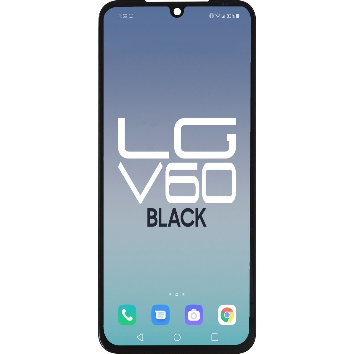LG V60 THINQ 5G / V60 THINQ 5G UW LCD With Touch Black