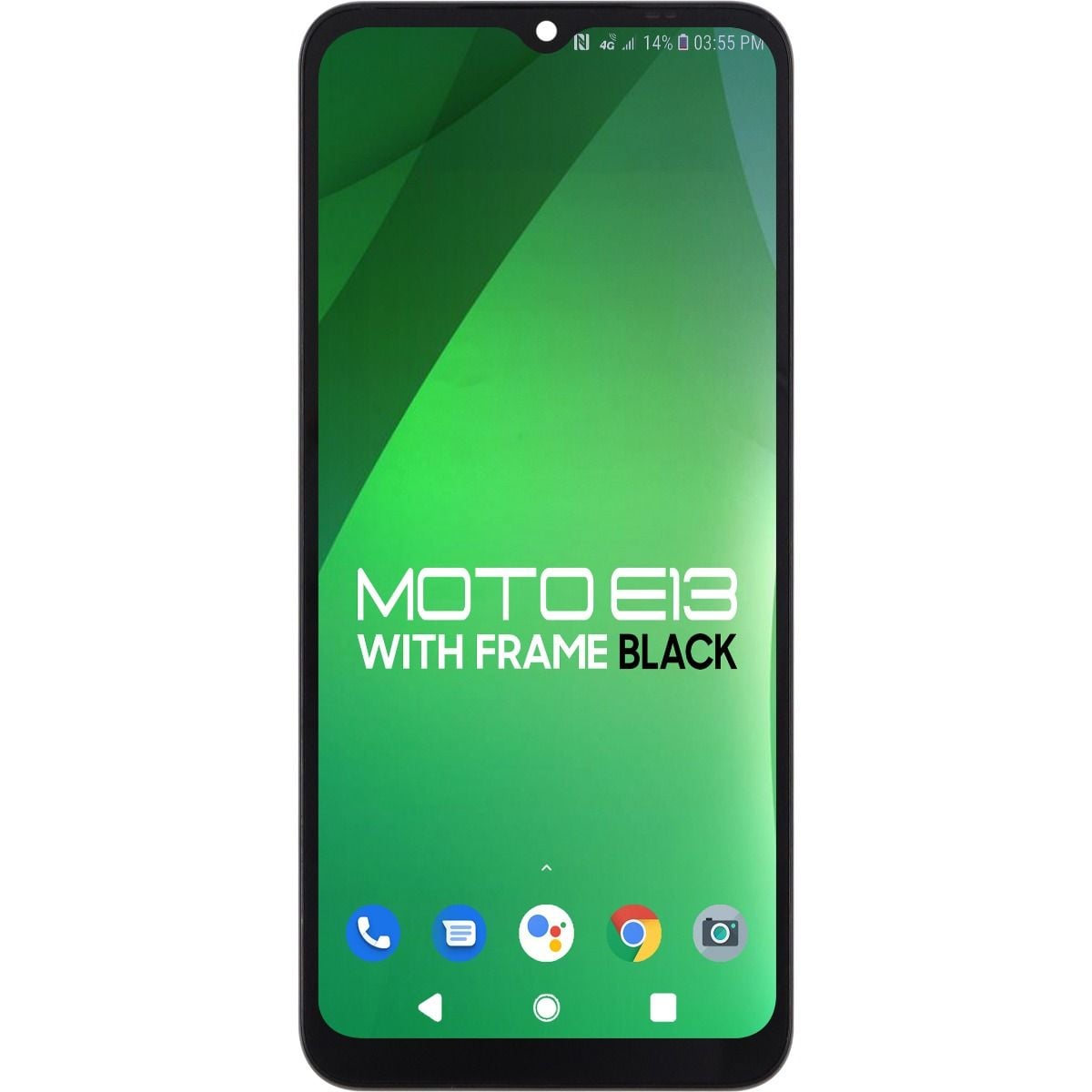 Moto E13 XT2345/2023 LCD with Touch + Frame Black Incell
