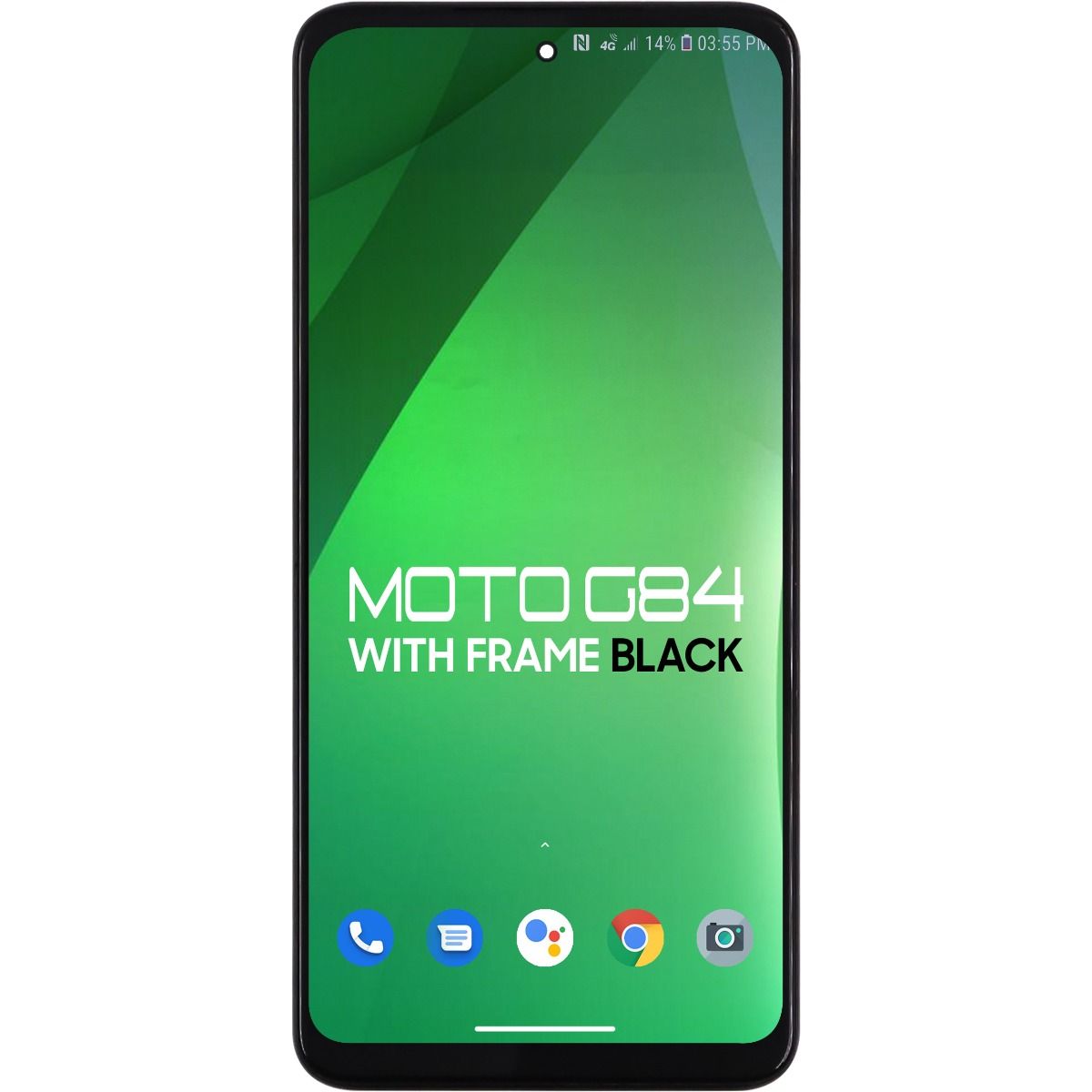 Motorola Moto G84 5G XT2347 LCD with Touch + Frame Black (Refurbished)