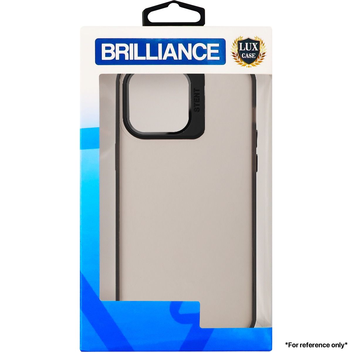 Brilliance LUX For iPhone 12 Pro Max Openable Camera Lens Stent Black