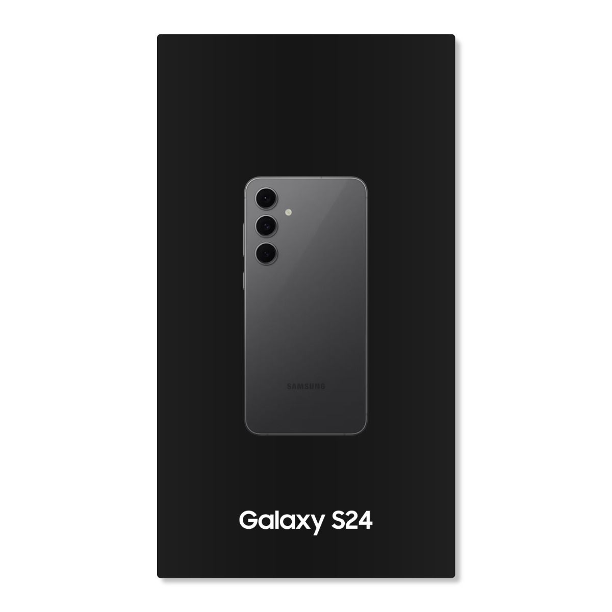 BOX FOR SAMSUNG GALAXY S24 ONYX BLACK