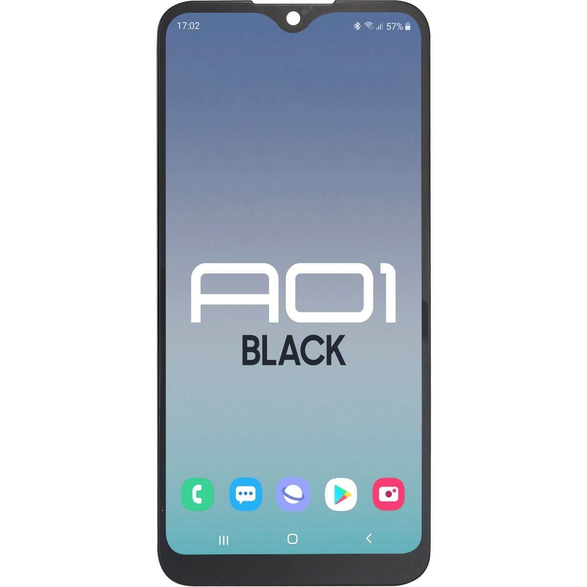 Samsung A01 LCD With Touch Black (Bigger connector & smaller digitizer)