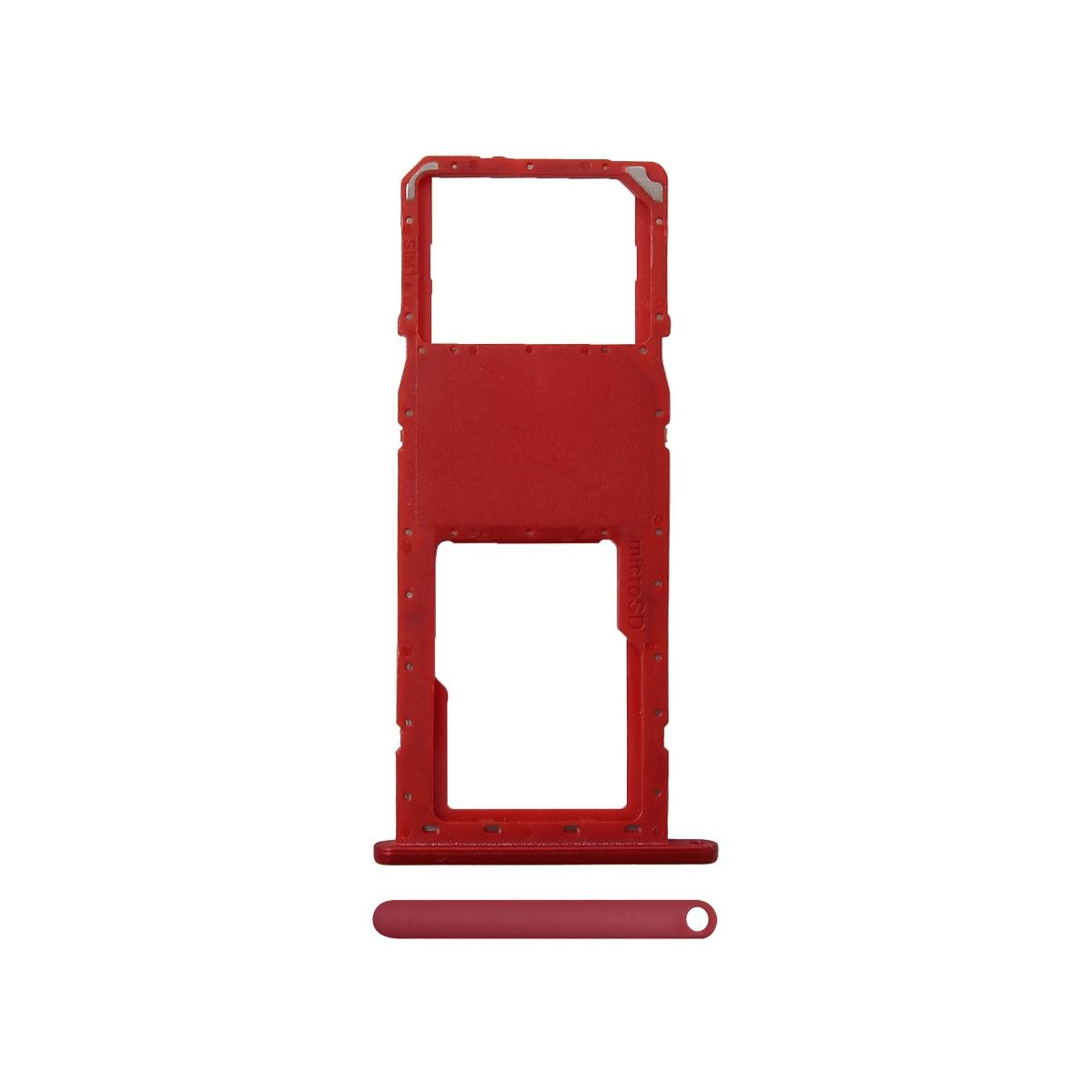 Samsung A01 Sim Tray Red Single Sim