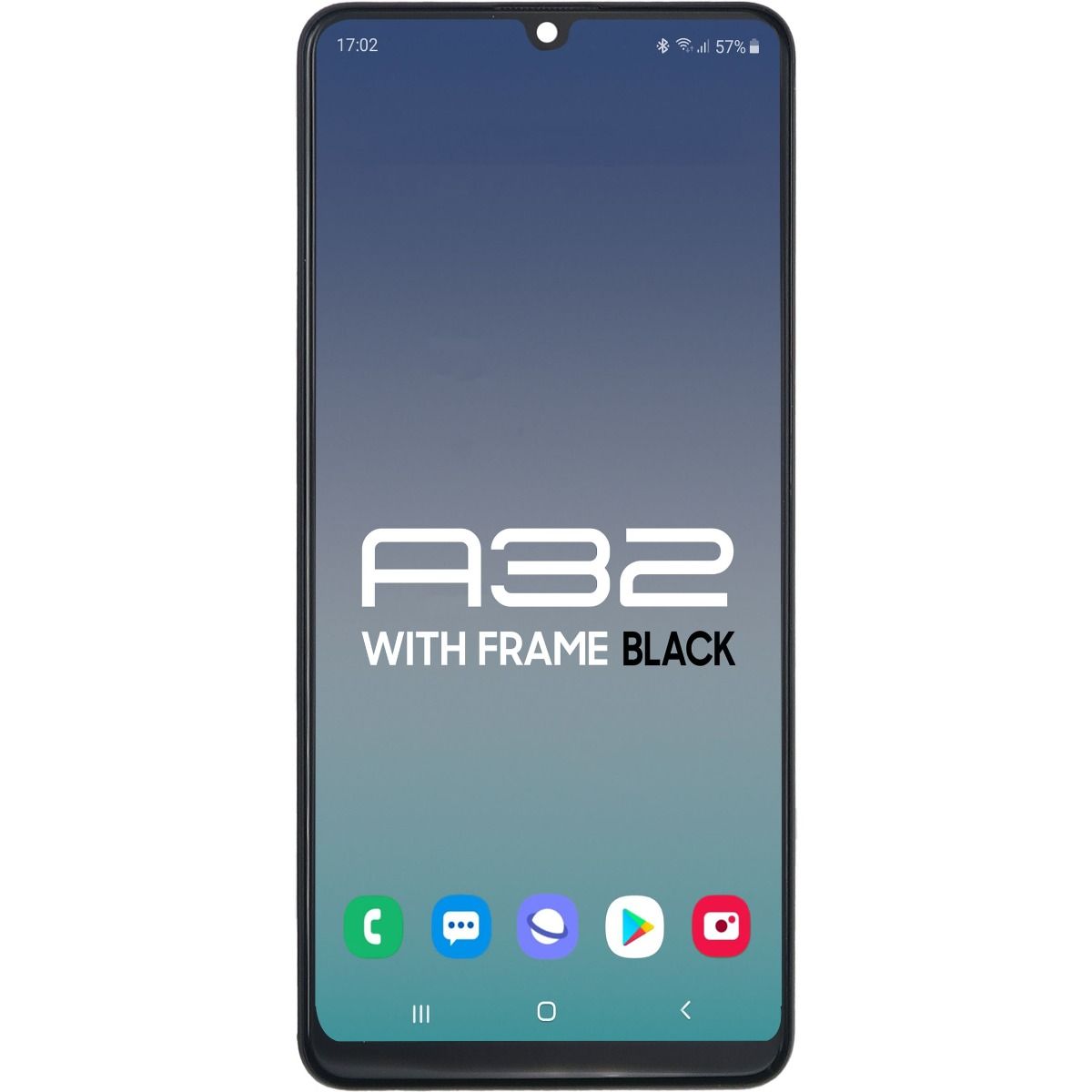 Samsung A32 4G A325 LCD With Touch + Frame Black Incell