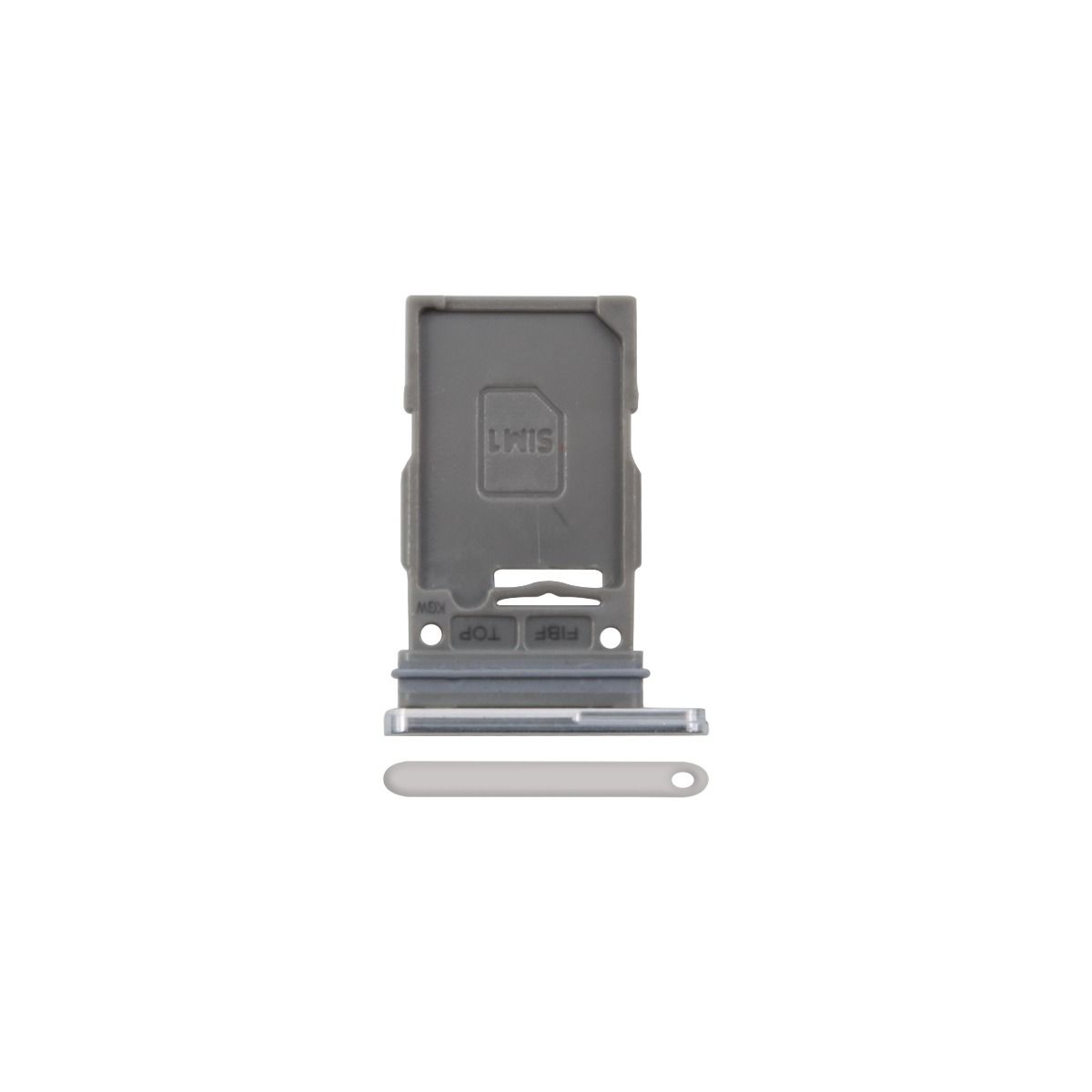 Samsung S22 Sim Card Tray WHITE