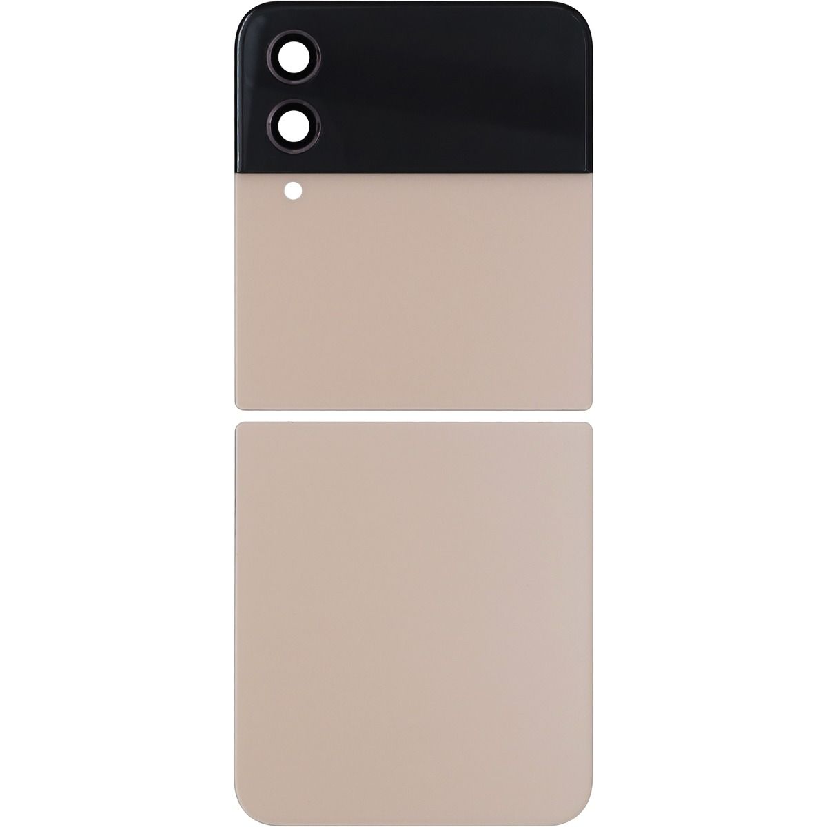 Samsung Z Flip 4 5G Back Door Gold With Camera Lens & LCD