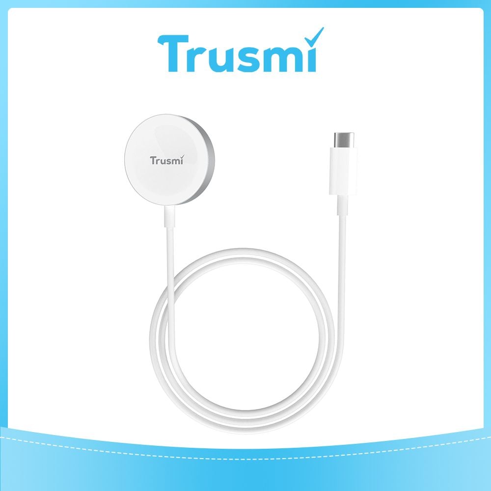 TRUSMI 2.5W Magnetic Wireless Charger for Watch 1M