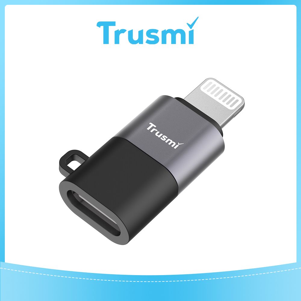 TRUSMI iPhone to Type-C Audio Charging Adapter