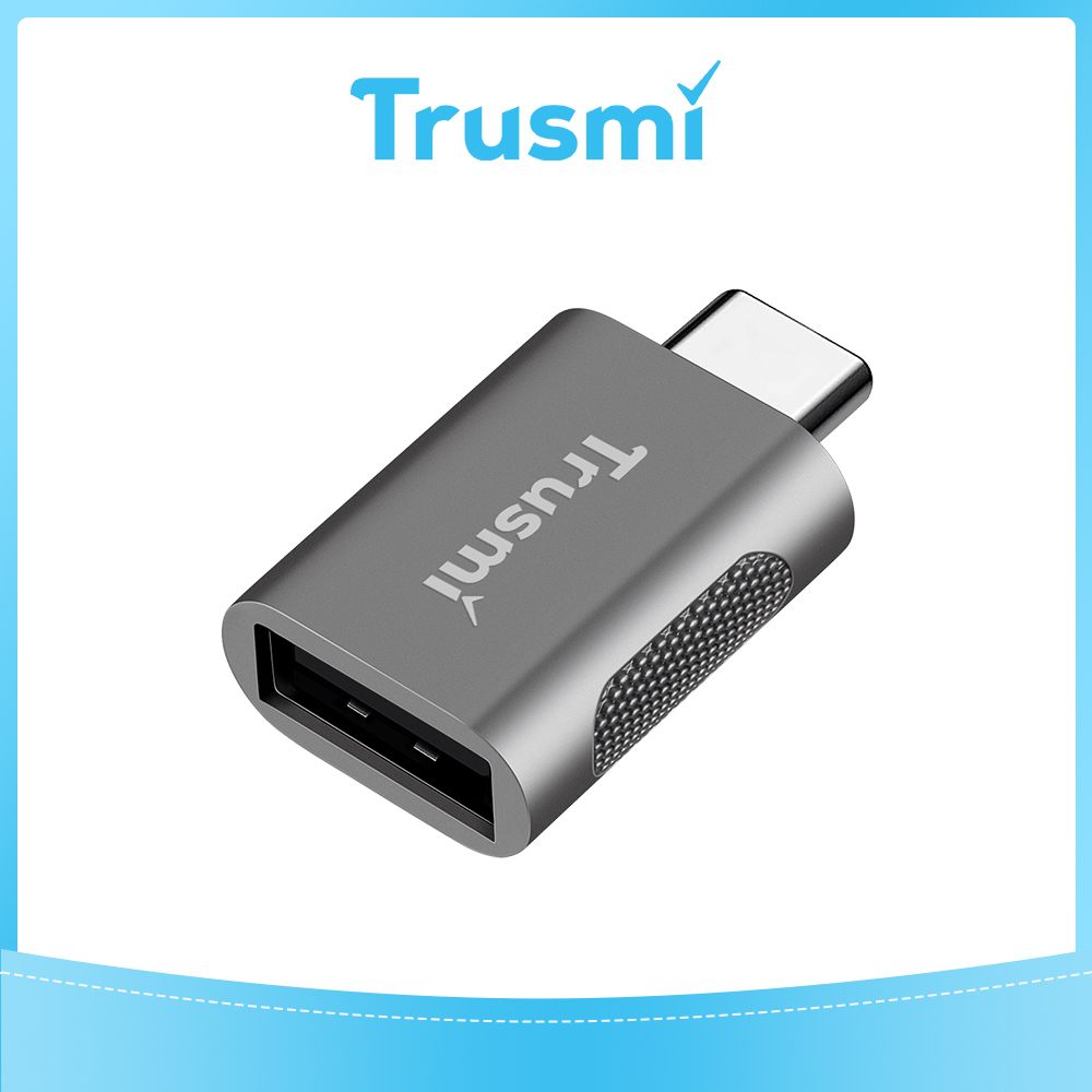 TRUSMI Type-C to USB Charging Data Transfer Adapter