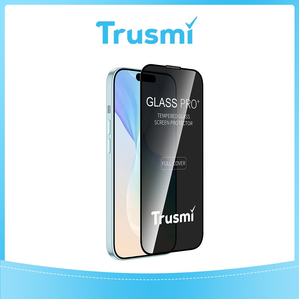 TRUSMI 3D Privacy Tempered Glass Screen Protector for iPhone X / XS / 11 Pro 10-Pack