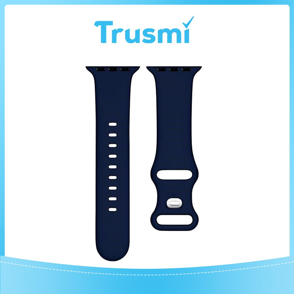 TRUSMI Silicone Watch band 38/40/41/42MM Midnight Blue