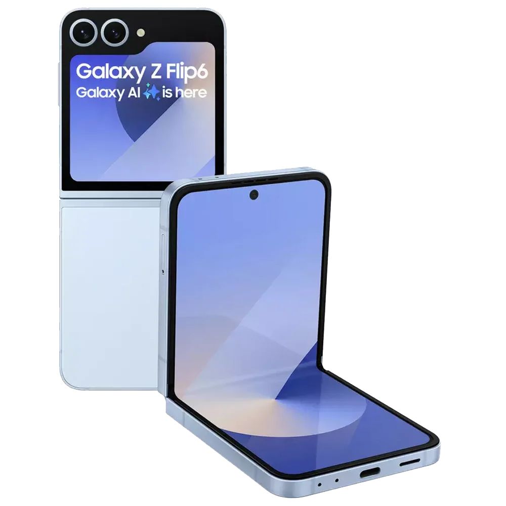 SAMSUNG Z FLIP 6 BLUE MINT AT&T 256GB