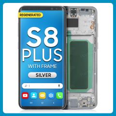 Samsung S8 Plus LCD with Touch + Frame Silver (Refurbished)
