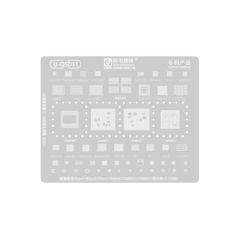 BGA Reballing Stencil U-QSD11 Compatible For Samsung Galaxy S23 (SM6450 / SM8550 / SM8650)