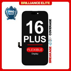 Brilliance Elite iPhone 16 Plus LCD With Touch Black Soft OLED