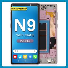 Samsung Note 9 LCD With Touch + Frame Purple (Refurbished)