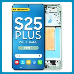 Samsung S25 Plus LCD with Touch + Frame Mint Refurbished