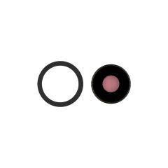 iPhone 16e / 17e Back Camera Lens With Bracket & Bezel Black