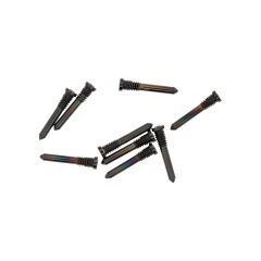 iPhone X to 12 Pro Max / 13 / 13 Mini / 13 Pro / 13 Pro Max / 14 Series - Bottom Screws (Black) (100 pack)