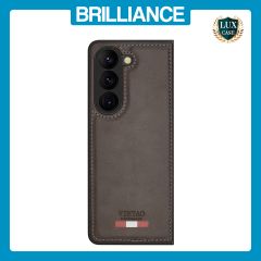 Brilliance LUX Samsung Fold5 TPU PC Leather Scratch Proof Hybrid Case Green