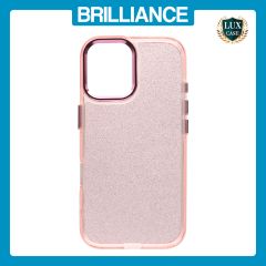 Brilliance LUX iPhone 16 Bling Shiny TPU+PC Clear Case Transparent Glitter Pink