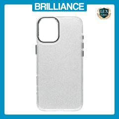 Brilliance LUX iPhone 16 Bling Shiny TPU+PC Clear Case Transparent Glitter White