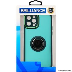 Brilliance LUX For iPhone 11 3D Electroplating with Ringstand Case Green
