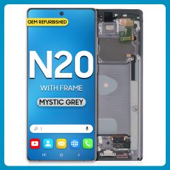 Samsung Note 20 5G LCD with Touch + Frame Mystic Grey (Refurbished)