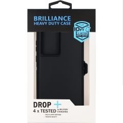 Brilliance HEAVY DUTY Samsung S22 ultra Case black