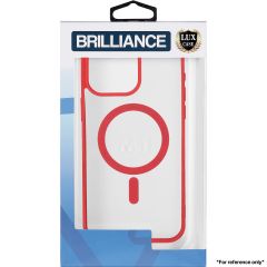 Brilliance LUX for Samsung S23 ultra Frosted acrylic magnetic case red