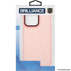 Brilliance LUX for Samsung S24 plus Pebble pattern case Pink