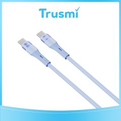 TRUSMI 100W Type C to Type C Blue Cable (1M)