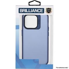 Brilliance LUX for Samsung S24 ultra Lens holder transparent case Blue