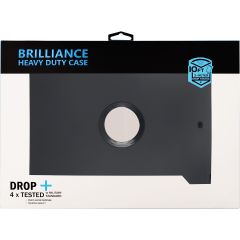 Brilliance HEAVY DUTY IPad 7 10.2" / IPad 8 10.2" / IPad 9 10.2" Pro Series Case Black