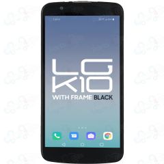 LG K10 (2016) LCD With Touch + Frame K420N Black
