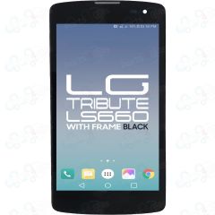 LG Tribute LS660 LCD with Touch + Frame Black