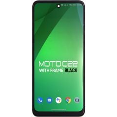 Motorola G22 XT2231 LCD With Touch + Frame Black Best Quality