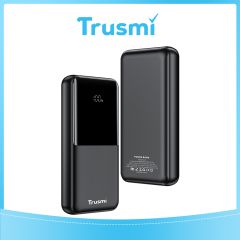 TRUSMI Power Bank Black with Digital Display PB03-013 (22.5W) (20000mAh)